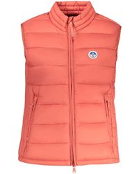 North Sails - Rosso Polyester 's Vest - Lyst