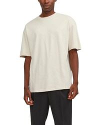 Jack & Jones - Beige Cotton T - Lyst
