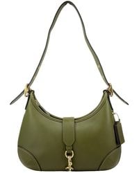 COACH - Hamptons Leather Hobo Shoulder Bag - Lyst