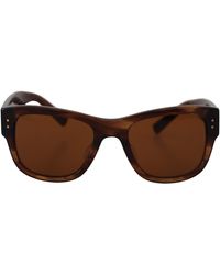 Dolce & Gabbana - Elegant Square Frame Sunglasses - Lyst