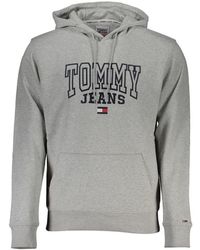 Tommy Hilfiger - Elegant Hooded Cotton Sweatshirt - Lyst