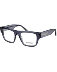 Trussardi - Blue Acetate Glasses (frames) - Lyst