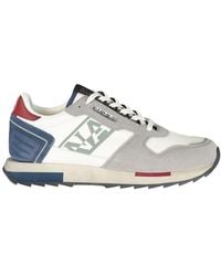 Napapijri - White Polyester Men's Sneaker - Lyst