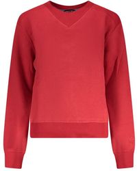 North Sails - Red Cotton Sweatshirt - Lyst