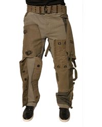 Dolce & Gabbana - Reconstructed Flight Cargo Pants - Lyst