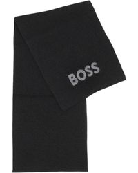 BOSS - Polyacrylic Scarf - Lyst