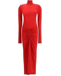 ANDAMANE - Turtleneck Long Dress - Lyst