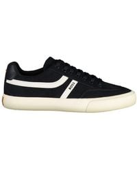 BOSS - Blue Polyurethane Men's Sneaker - Lyst