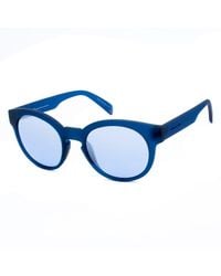 Italia Independent - Blue Acetate Sunglasses - Lyst