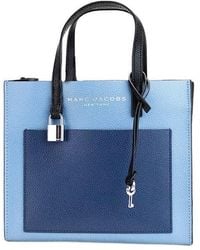 Marc Jacobs - Mini Grind Colorblock Leather Tote Bag In Blue Heaven Multi At Nordstrom Rack - Lyst