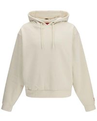 The North Face - White Cotton Sweatshirt - Lyst