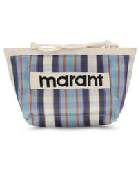 Isabel Marant - Multicolor Nylon Clutch Bag - Lyst