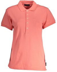 North Sails - Pink Cotton Polo Shirt - Lyst
