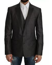Dolce & Gabbana - Martini 2 Piece Vest Coat Blazer - Lyst