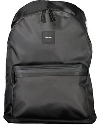 Calvin Klein - Black Polyester Men Backpack - Lyst