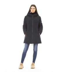 Baldinini - Chic Double-Faced Down Jacket With Monogram - Lyst