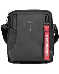 Aeronautica Militare - Elegant Shoulder Bag With Organized Compartments - Lyst