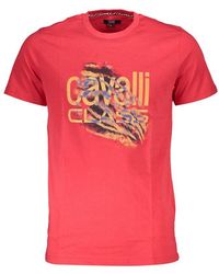 Roberto Cavalli - Cotton T-Shirt - Lyst