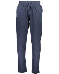 Gianmarco Venturi - Blue Cotton Men's Track Pant - Lyst