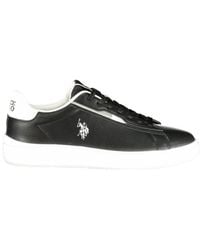 U.S. POLO ASSN. - Black Polyester Men's Sneaker - Lyst