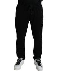 Dolce & Gabbana - Dg Logo Skinny Jogger Sweatmen's Pants - Lyst
