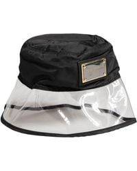 Dolce & Gabbana - Plastic Fisherman Bucket Capello Hat Polyester - Lyst