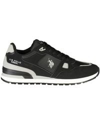 U.S. POLO ASSN. - Black Polyurethane Men's Sneaker - Lyst