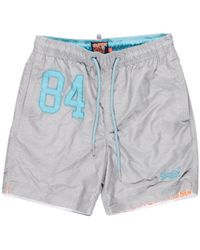 Superdry - Gray Polyester Swimwear - Lyst