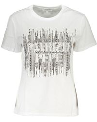 Patrizia Pepe - White Cotton T - Lyst