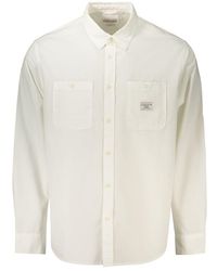 Guess - White Cotton Men's Shirt - Lyst