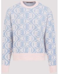 Acne Studios - Faded Pink Wool Pullover - Lyst