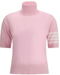 Thom Browne - Multicolor Polyamide Turtleneck - Lyst