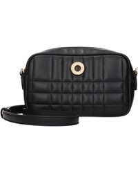 Burberry - Black Leather Crossbody Bag - Lyst