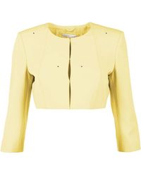 Patrizia Pepe - Yellow Polyester Suits & Blazer - Lyst