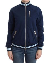 John Galliano - Zip Cotton Cardigan - Lyst