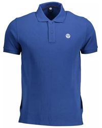 North Sails - Blue Cotton Polo Shirt - Lyst