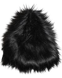 Dolce & Gabbana - Acrylic Fur Bucket Hat - Lyst