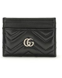 Gucci - Black Leather Wallet - Lyst