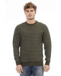 DISTRETTO12 - Green Wool Sweater - Lyst