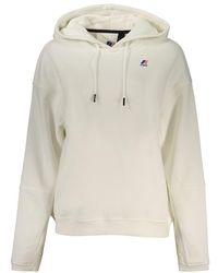 K-Way - White Polyester 's Sweatshirt - S - Lyst