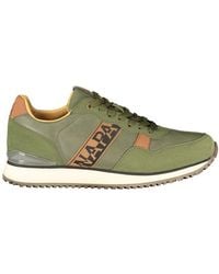 Napapijri - Verde Polyester Mens Sneaker - Lyst
