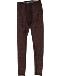 Dolce & Gabbana - Mesh Logo Leggings - Lyst