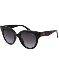 Fila - Black Plastic Sunglasses - Lyst