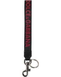 Dolce & Gabbana - Dg Logo Polyester Keychain Keyring - Lyst