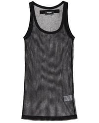 DSquared² - Sleeveless Tops - Lyst