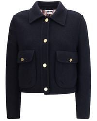 Thom Browne - Blue Wool Oves Aries Full - Lyst