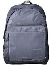 Tommy Hilfiger - Blue Polyester Men Backpack - Lyst