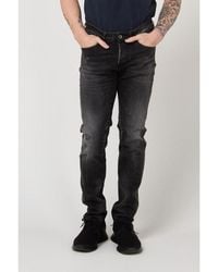 Gas - Cotton Skinny Jeans - Lyst