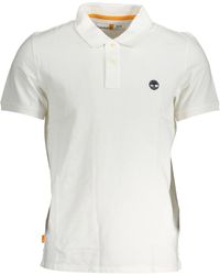 Timberland - Elegant Cotton Polo Shirt - Lyst