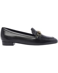 Stuart Weitzman - Signature Square Leather Loafers - Lyst